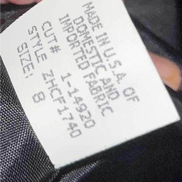 DAVID MEISTER DROP WAIST COCKTAIL SKIRT SZ 8. Beautiful! See fotos for easy fix - Picture 6 of 6